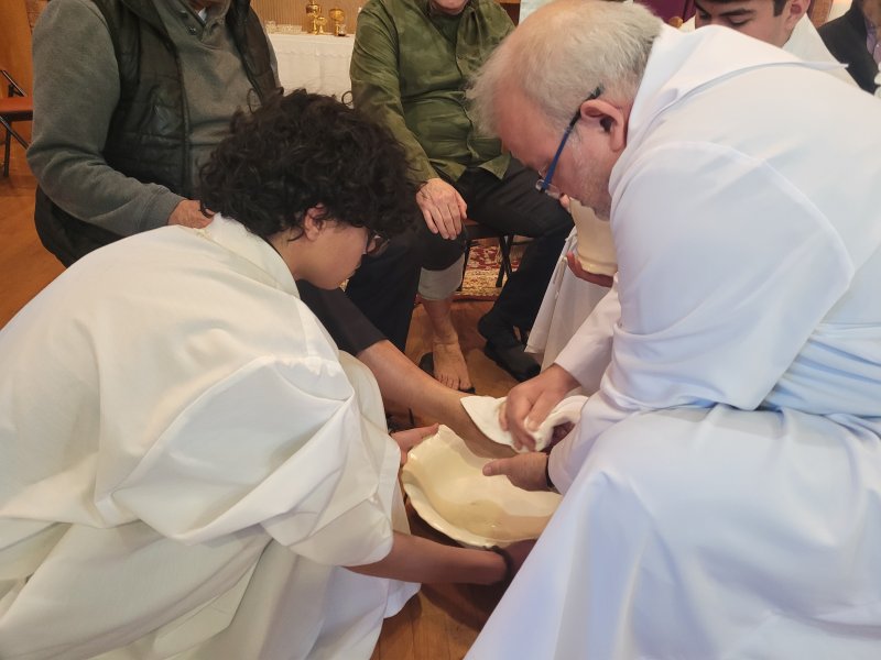 lavatorio de los pies 1